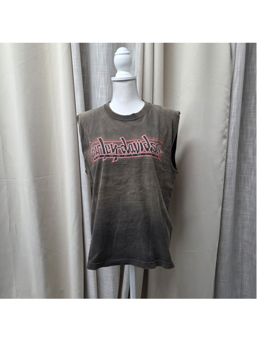 Harley Davidson L Graphic T-Shirt L Barnett Las Cruces NM Motorcycle Biker VTG